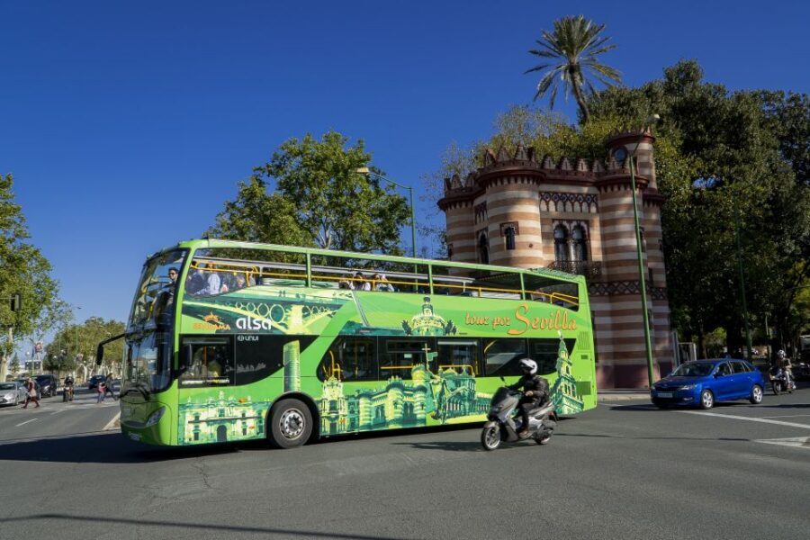 Combo: Hop on hop off + Flamenco Show & Walking tours - Pathe Theatre Flamenco: Pick 17:30 or 19:30 and Reserve Your Slot