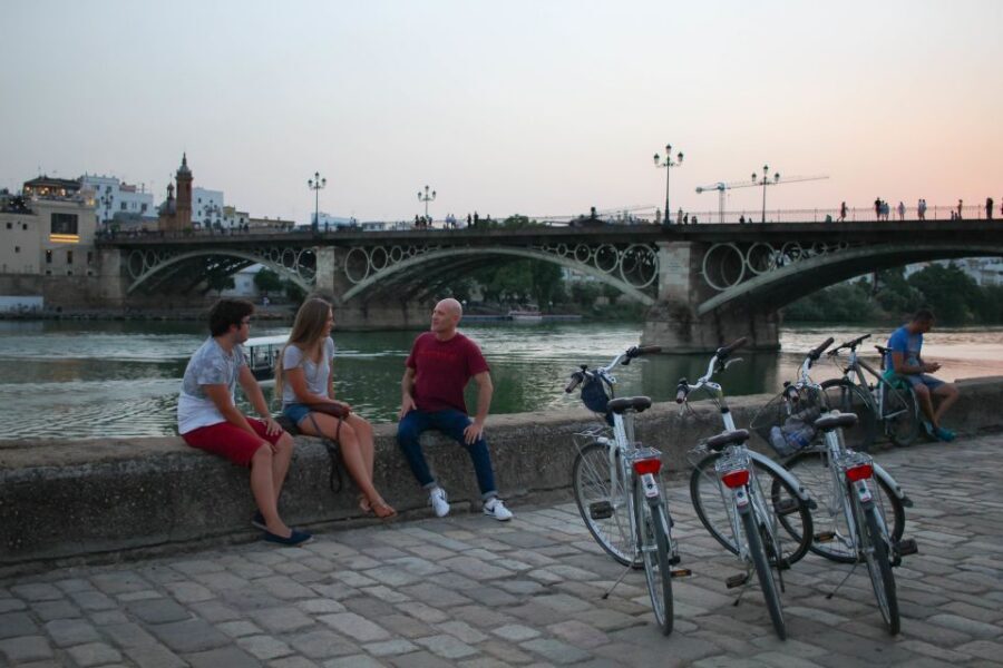 Seville: Guided Sunset Bike Tour - Palacio San Telmo to Plaza de España: Seeing Seville’s Power Centers
